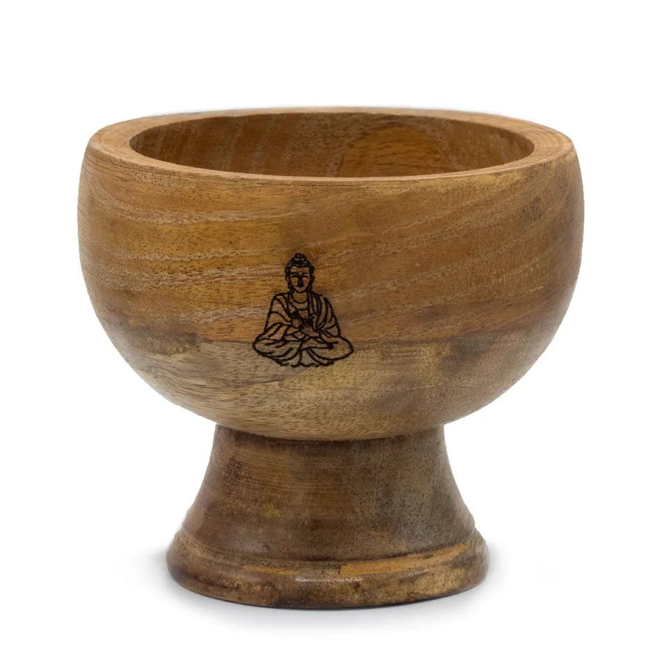 Grand bol rituel porte-cônes : 11 x 10 cm, Bouddha