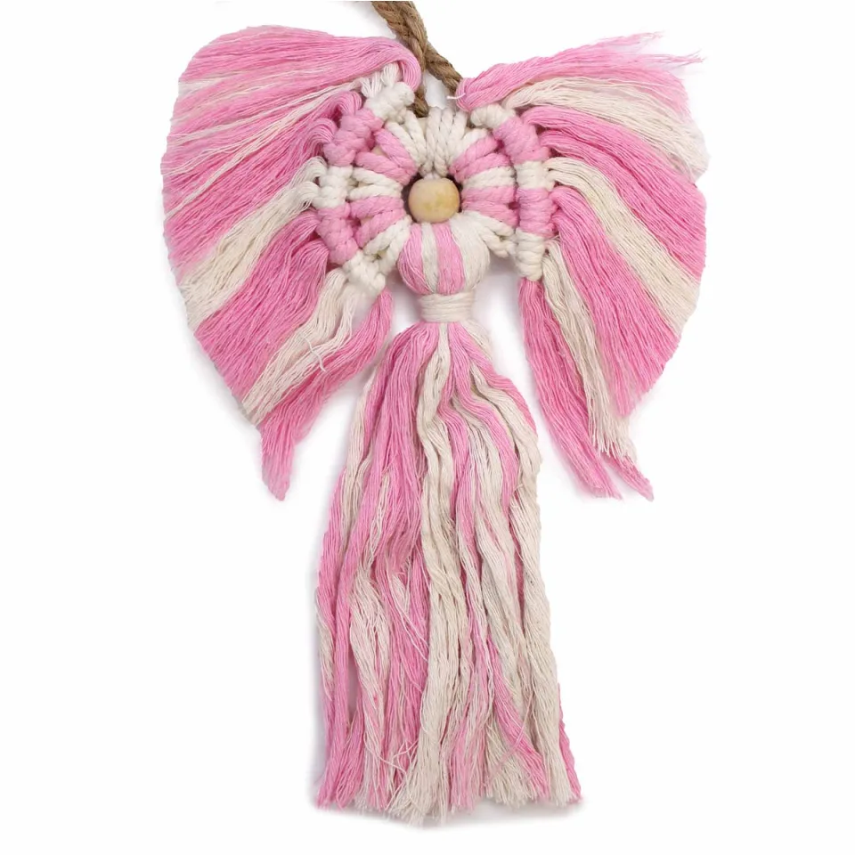 Anges en macramé, coffret cadeau Hati-Hati : Gardienne