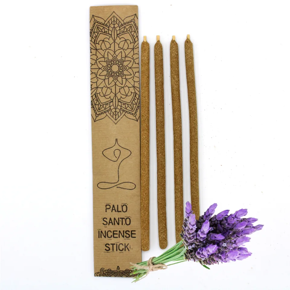 Grands bâtonnets d'encens palo santo : Lavande
