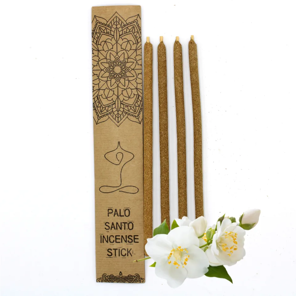 Grands bâtonnets d'encens palo santo : Jasmin