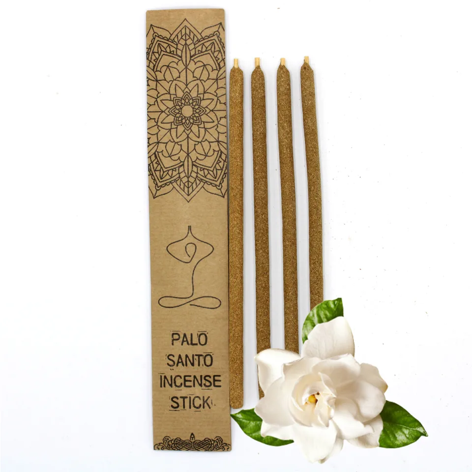 Grands bâtonnets d'encens palo santo : Gardénia