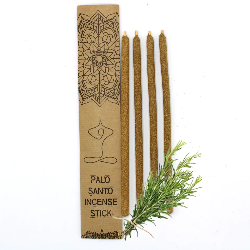 Grands bâtonnets d'encens palo santo : Romarin
