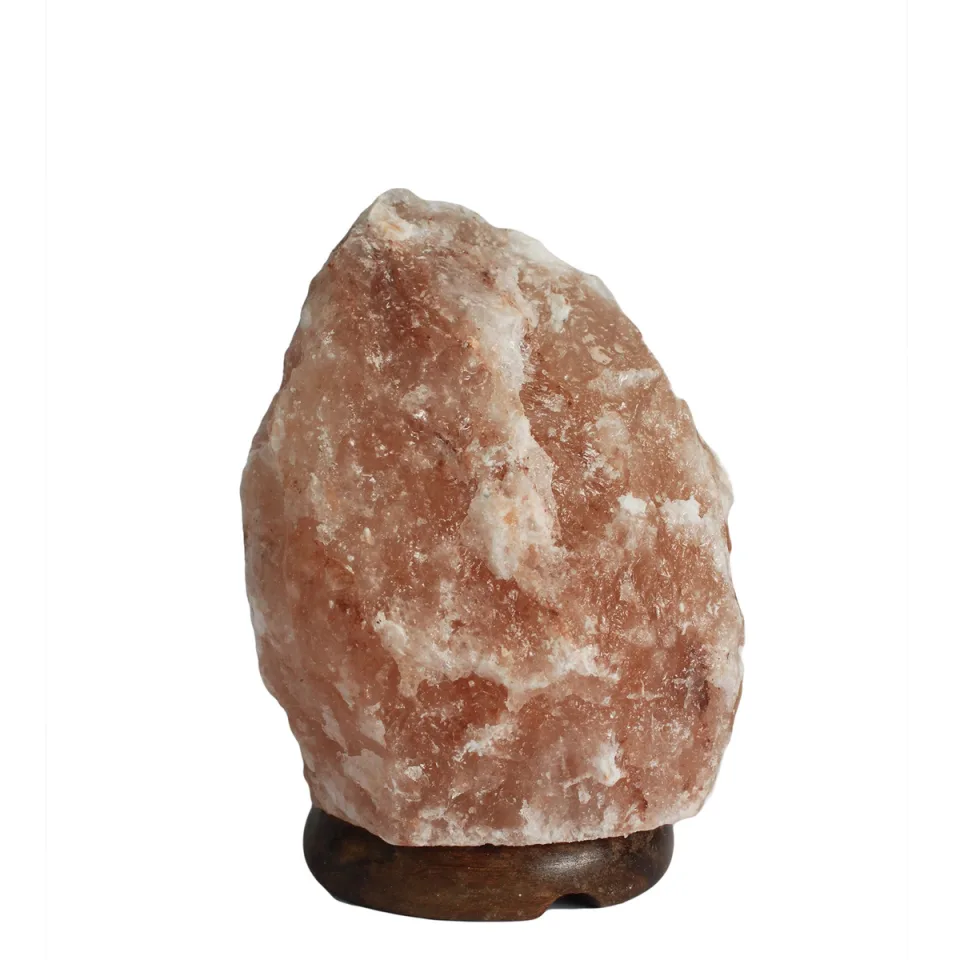 Lampe de sel de l'Himalaya sur socle : 1,5 à 2 kg