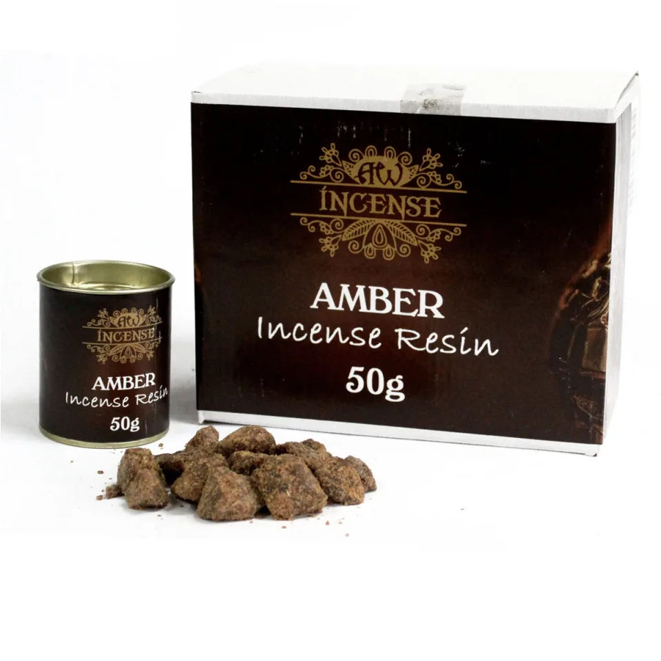 Résines à brûler en pot de 50 g : Résine d'ambre