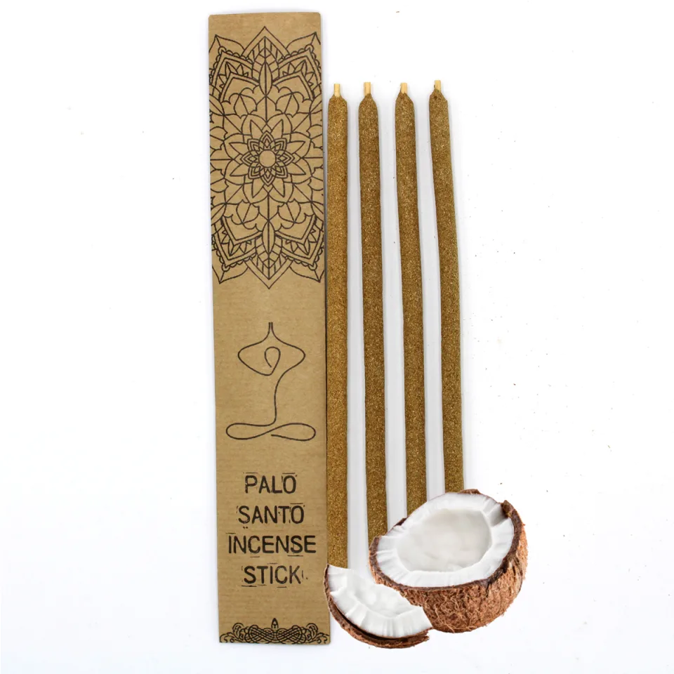 Grands bâtonnets d'encens palo santo : Noix de coco