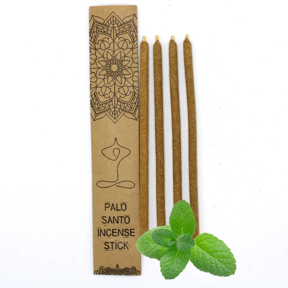Grands bâtonnets d'encens palo santo : Menthe