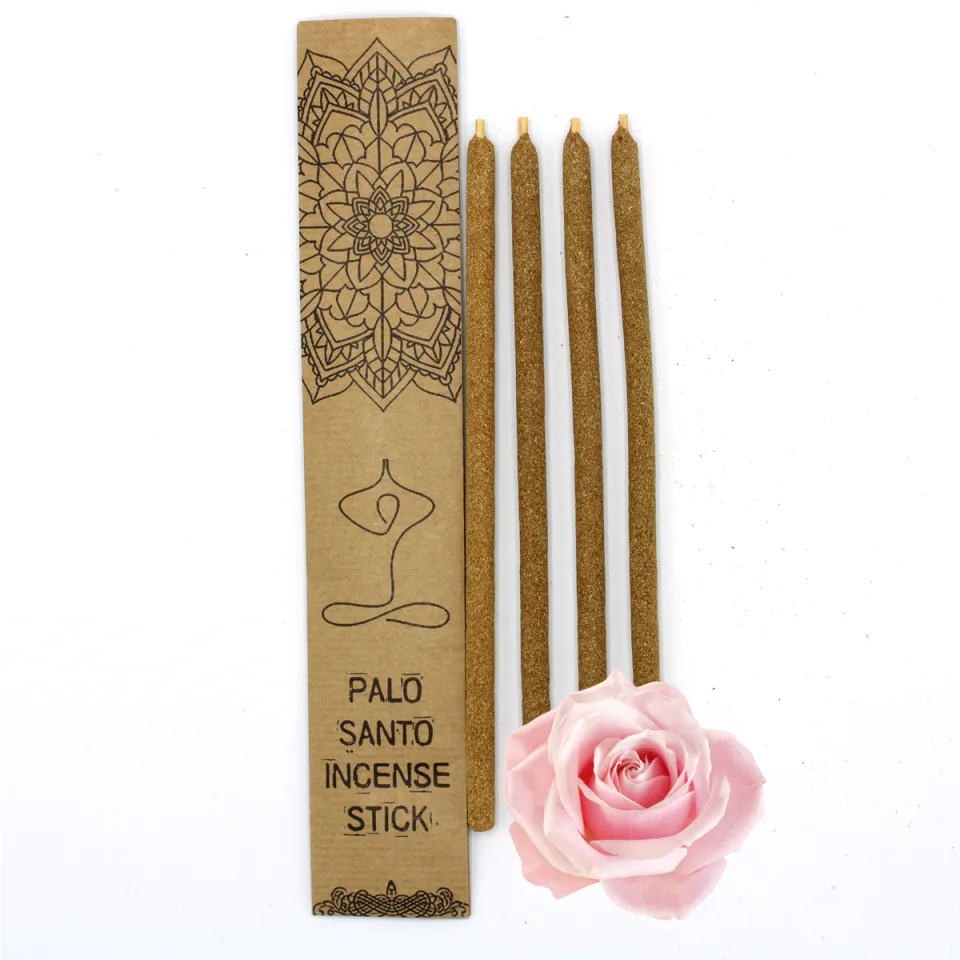 Grands bâtonnets d'encens palo santo : Rose