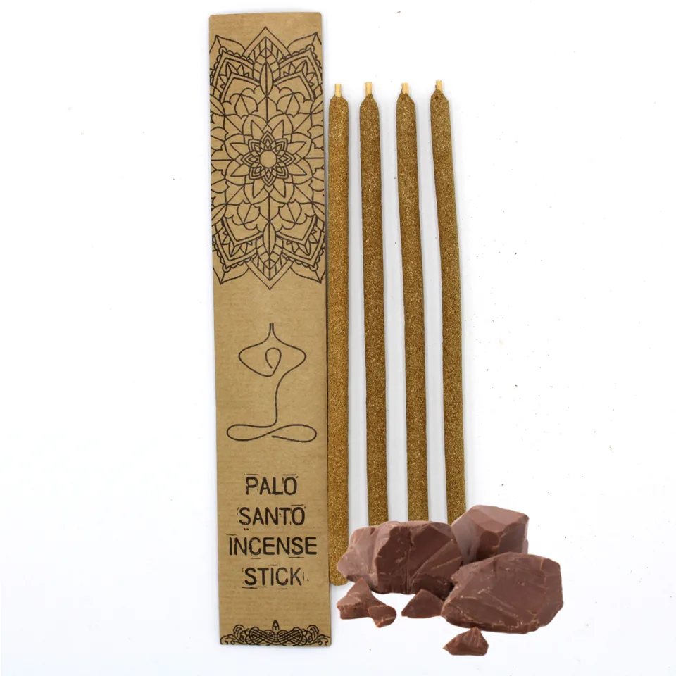 Grands bâtonnets d'encens palo santo : Chocolat