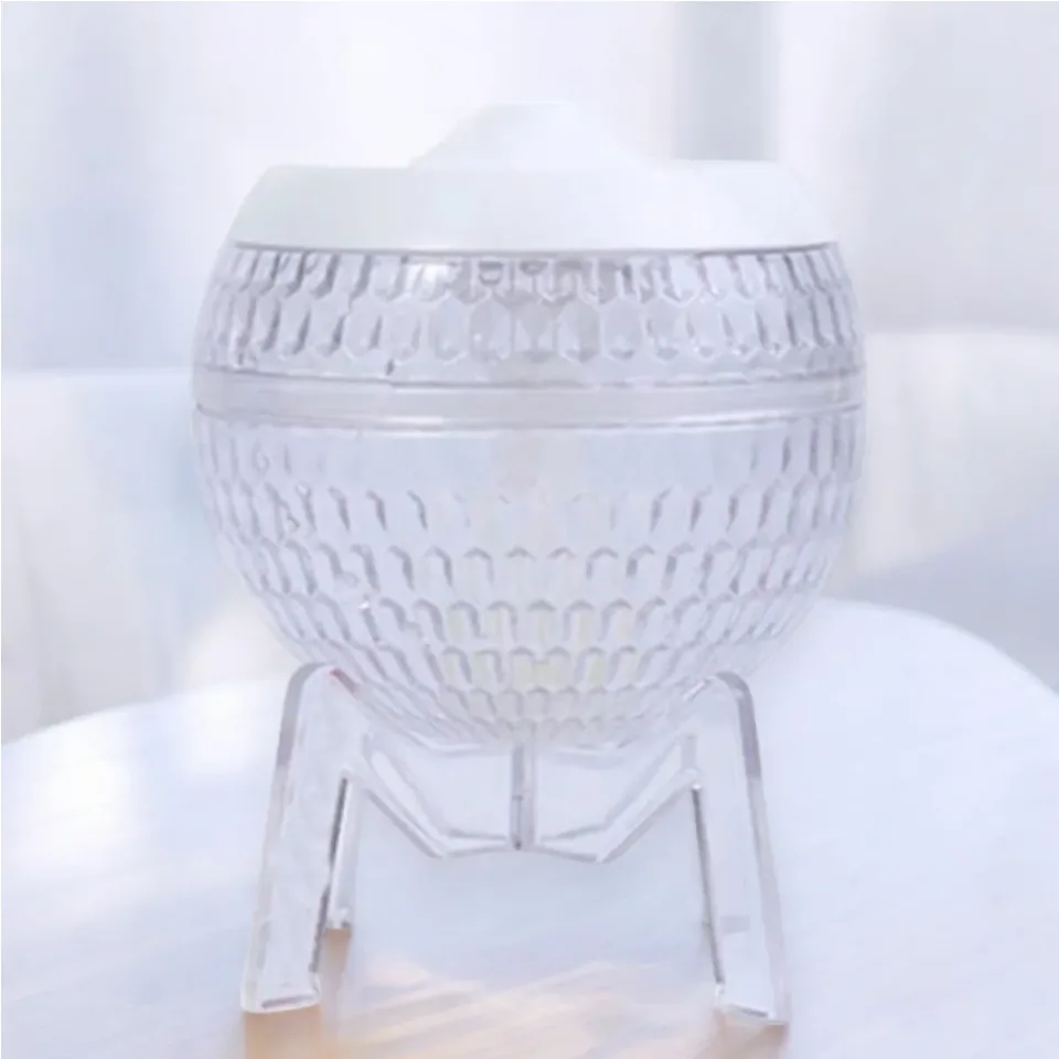 Humidificateur planète, USB, lumière colorée : transparent