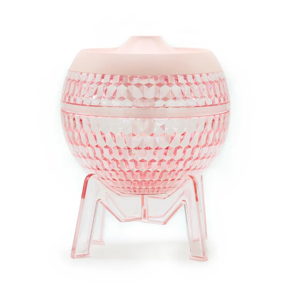 Humidificateur planète, USB, lumière colorée : rose