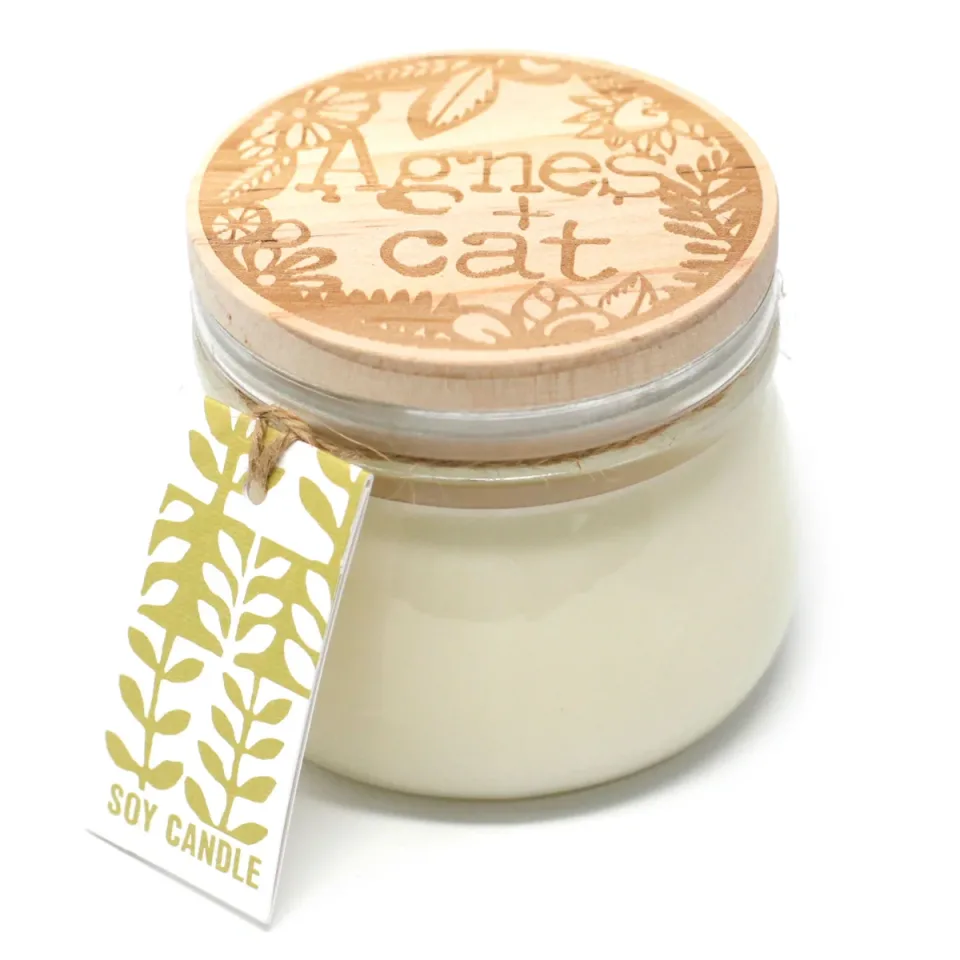 Petites bougies en pot Kilner, cire de soja (180 ml) : Rouleau marocain