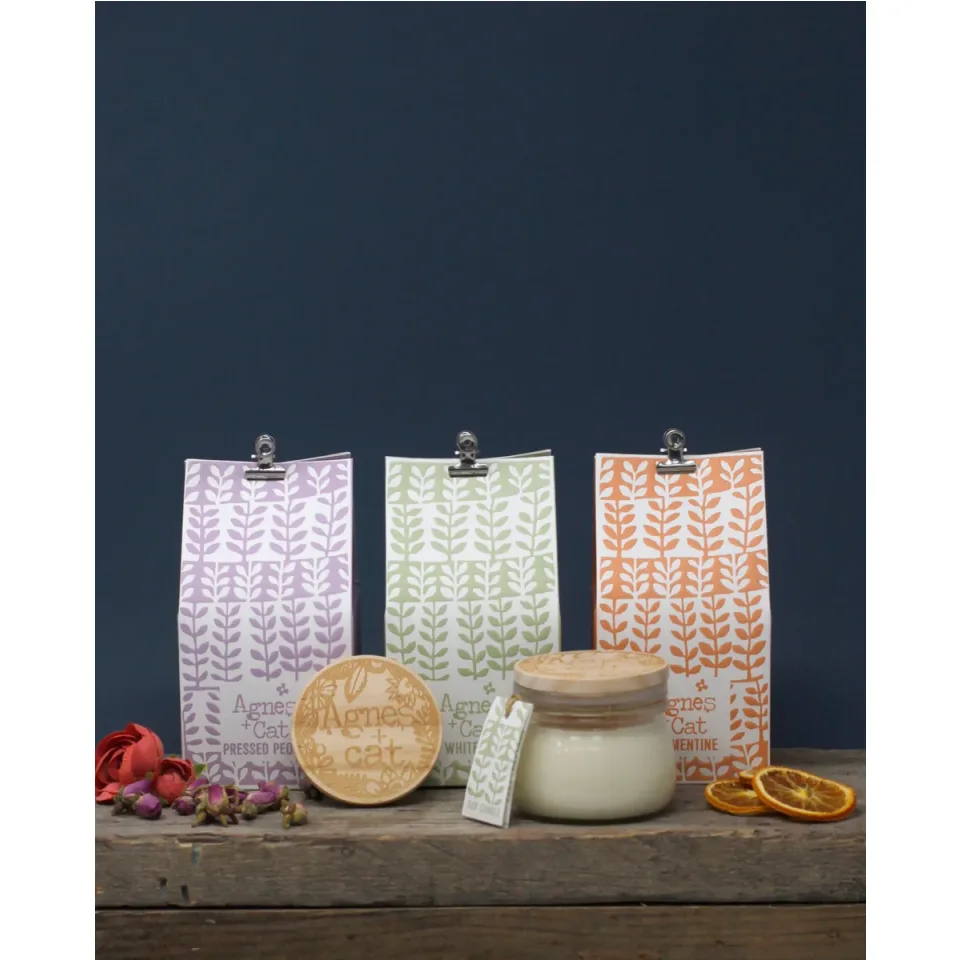 Petites bougies en pot Kilner, cire de soja (180 ml) : Figue blanche