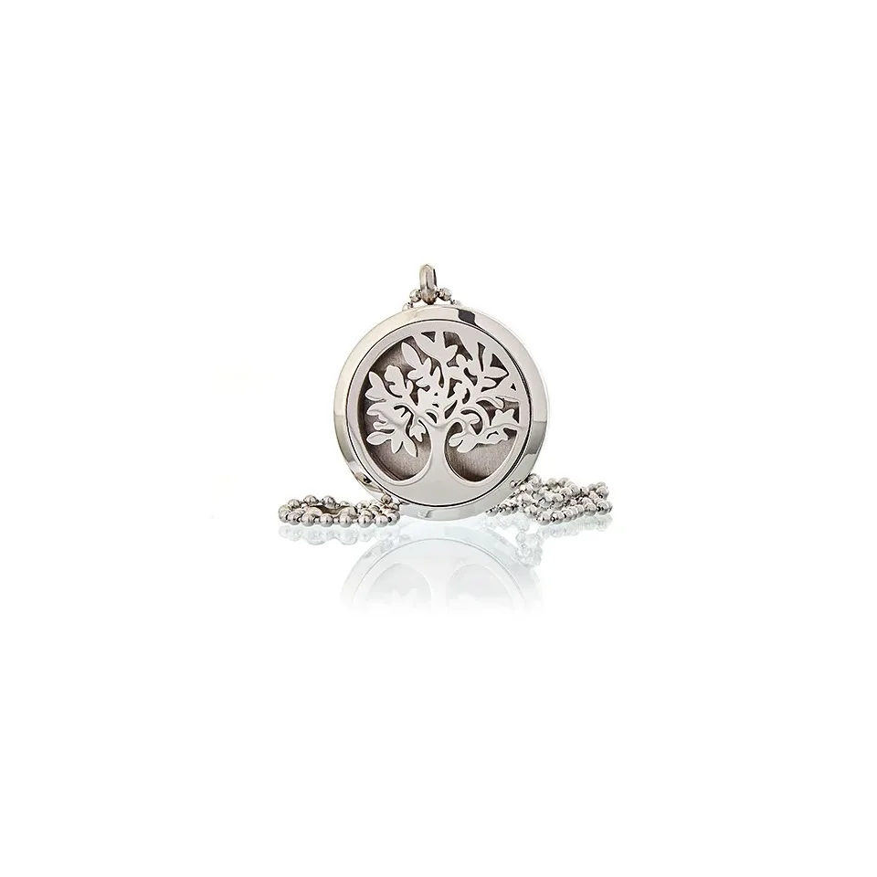 Diffuseur d'huiles essentielles, Collier arbre de vie : 30 mm