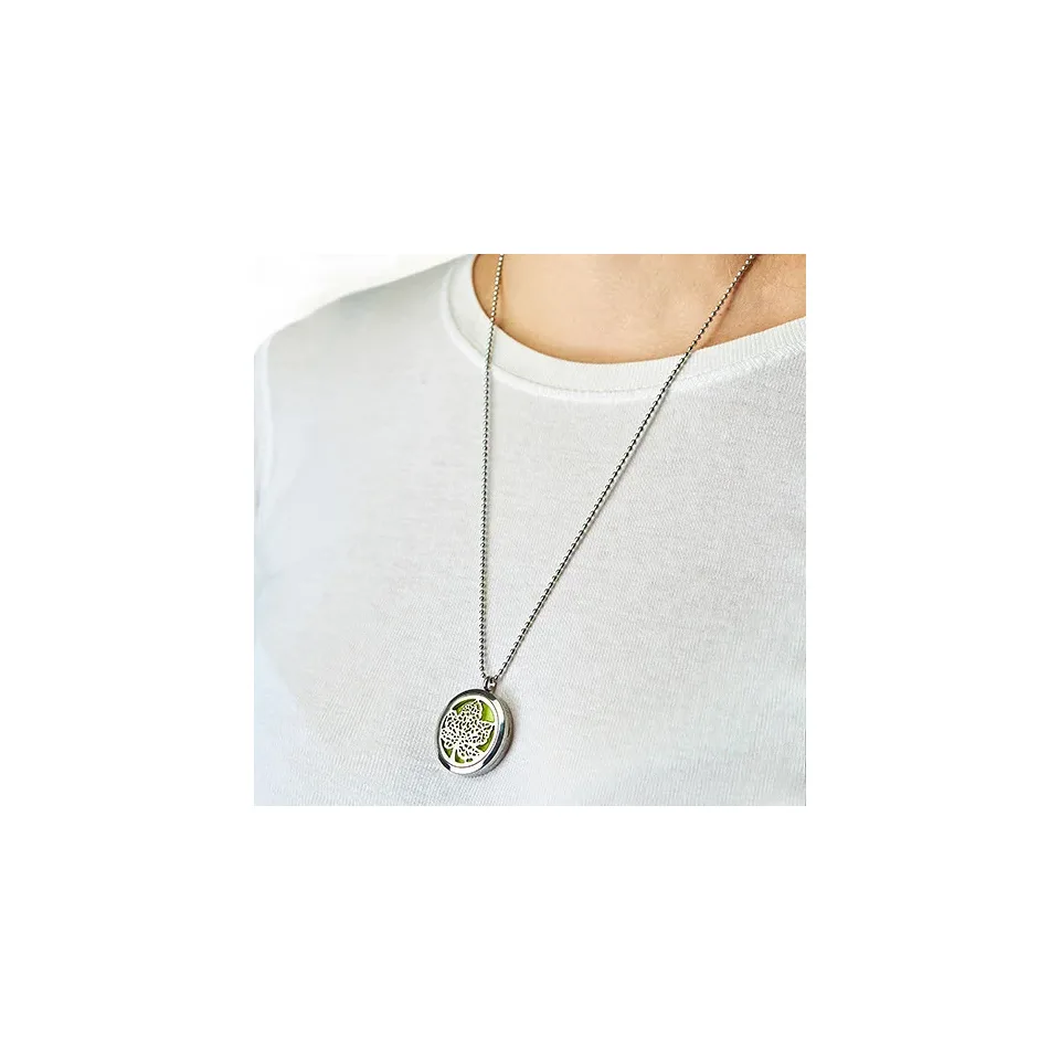 Diffuseur d'huiles essentielles, Collier arbre de vie : 30 mm