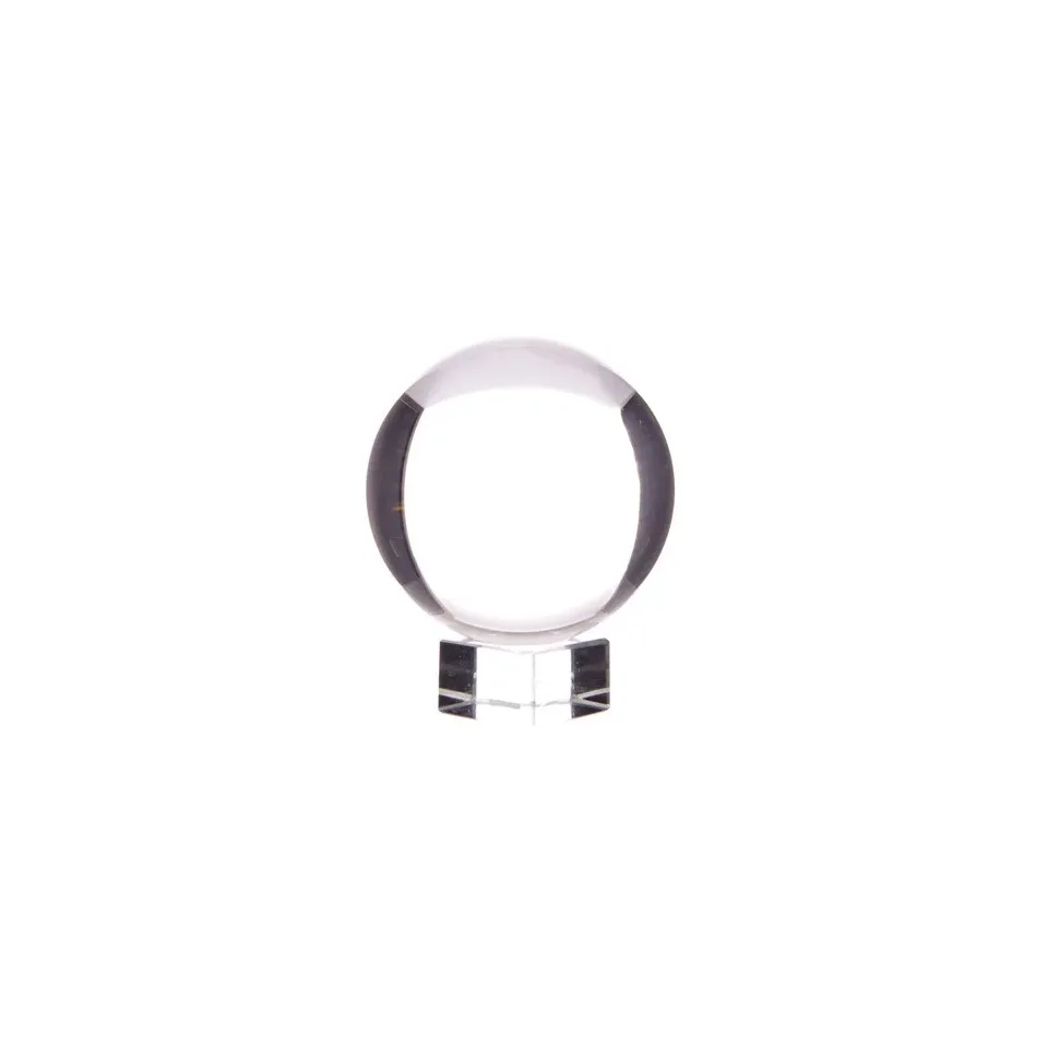 Boules de cristal sur socle : 50 mm