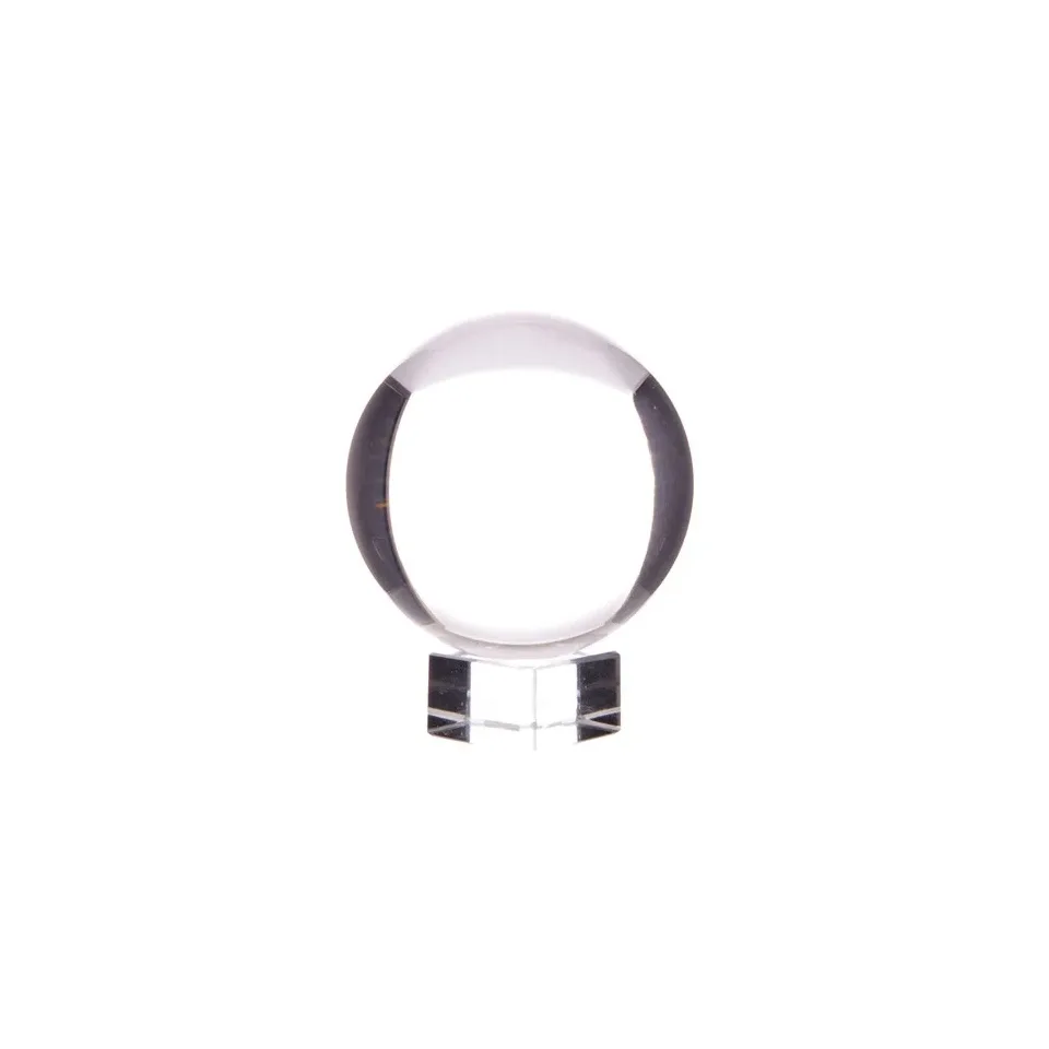 Boules de cristal sur socle : 100 mm