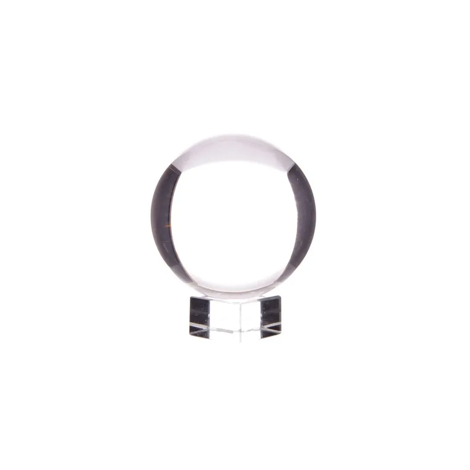 Boules de cristal sur socle : 110 mm