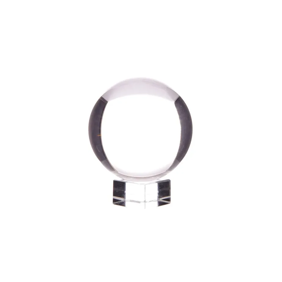 Boules de cristal sur socle : 130 mm