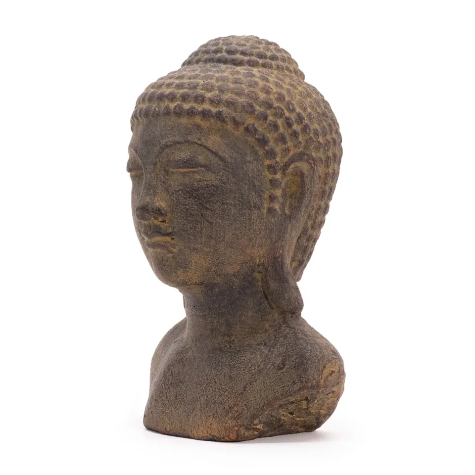 Bouddha Tranquillité : gris