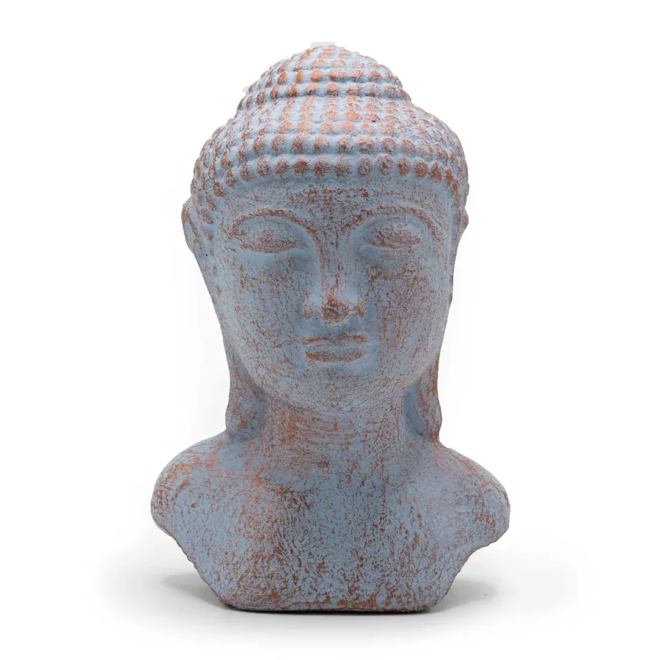 Bouddha Tranquillité : bleu cuivré