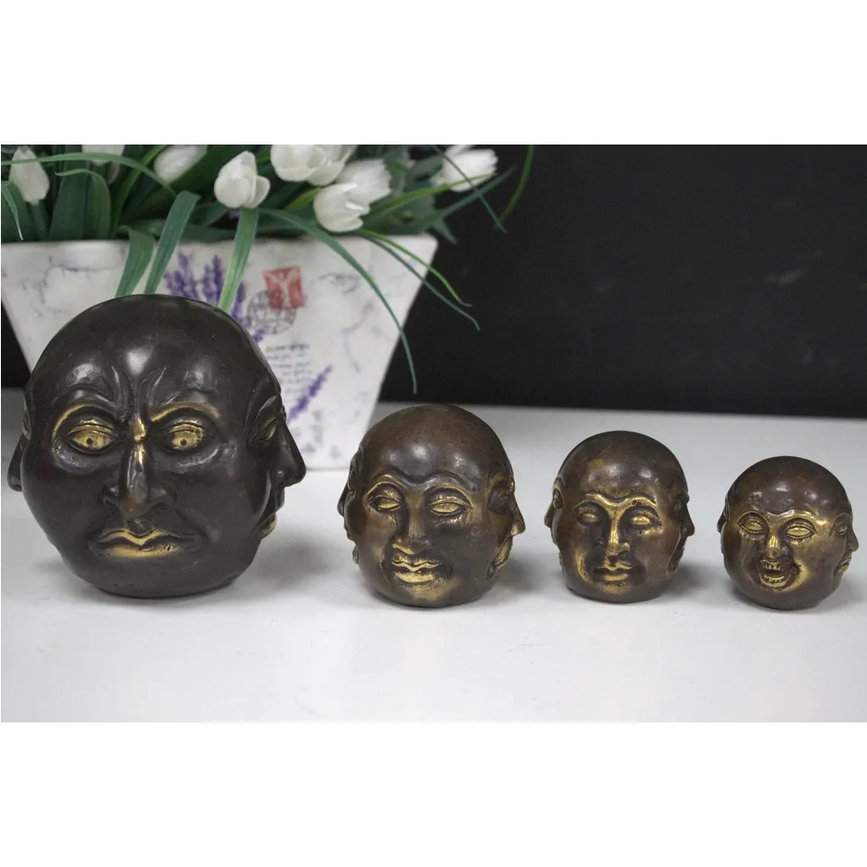 Bouddha à quatre visages : 10 cm