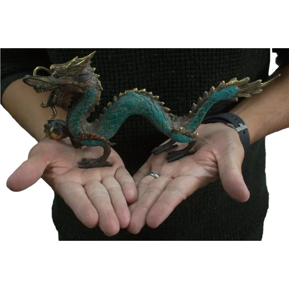 Dragon à la perle : moyen, 27 cm