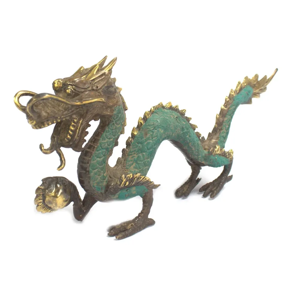 Dragon à la perle : moyen, 27 cm