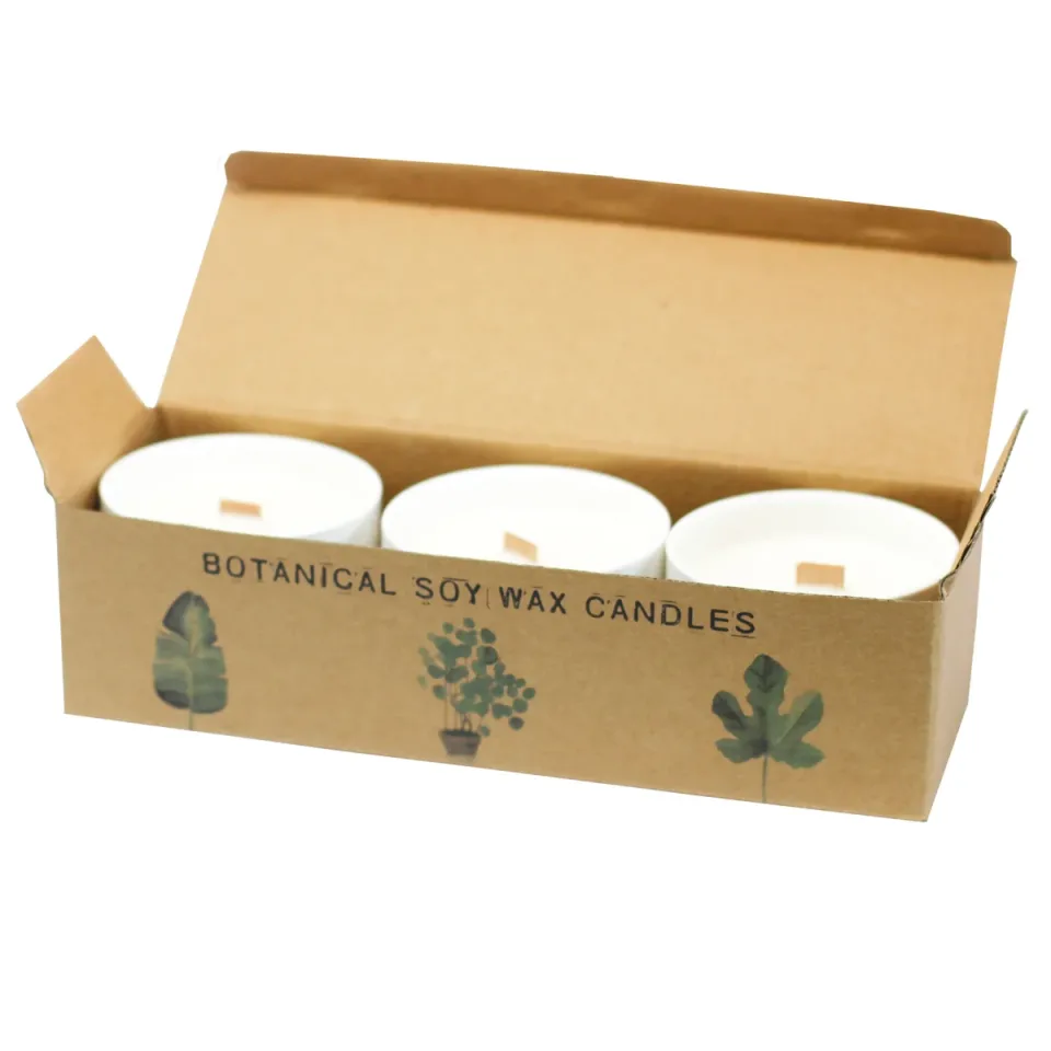 Grandes bougies botaniques en pot : Violette des marais