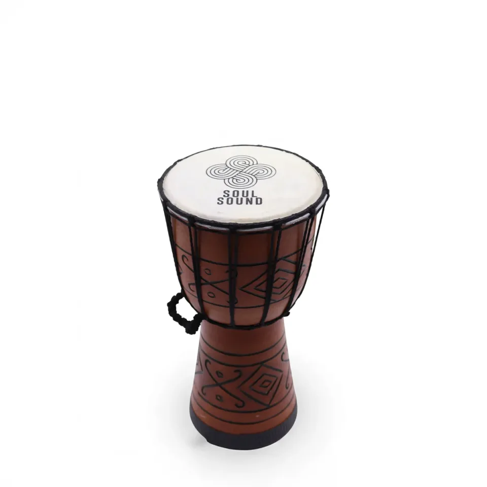 Djembé professionnel : Petit djembé professionnel, son grave (âme), 30 cm