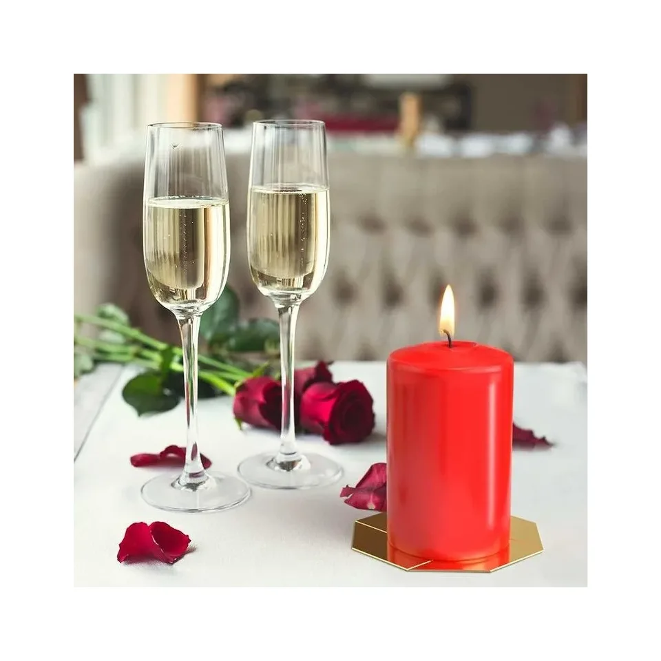 Bougie cylindrique seule : seule 80 x 250 mm, ivoire