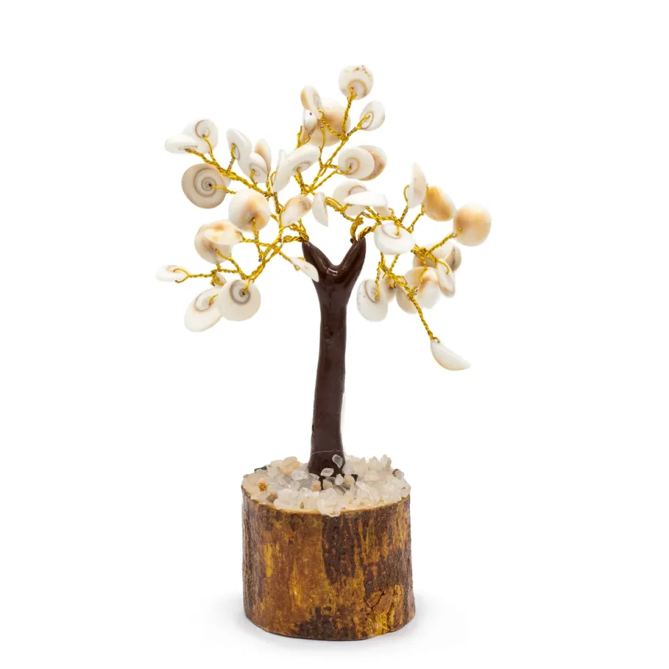 Arbres en pierres de Gomati (chakra) : Arbre moyen de pierres de Gomati (45 pierres)