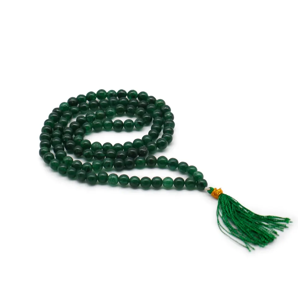 Malas de 108 perles en pierres naturelles : Jade