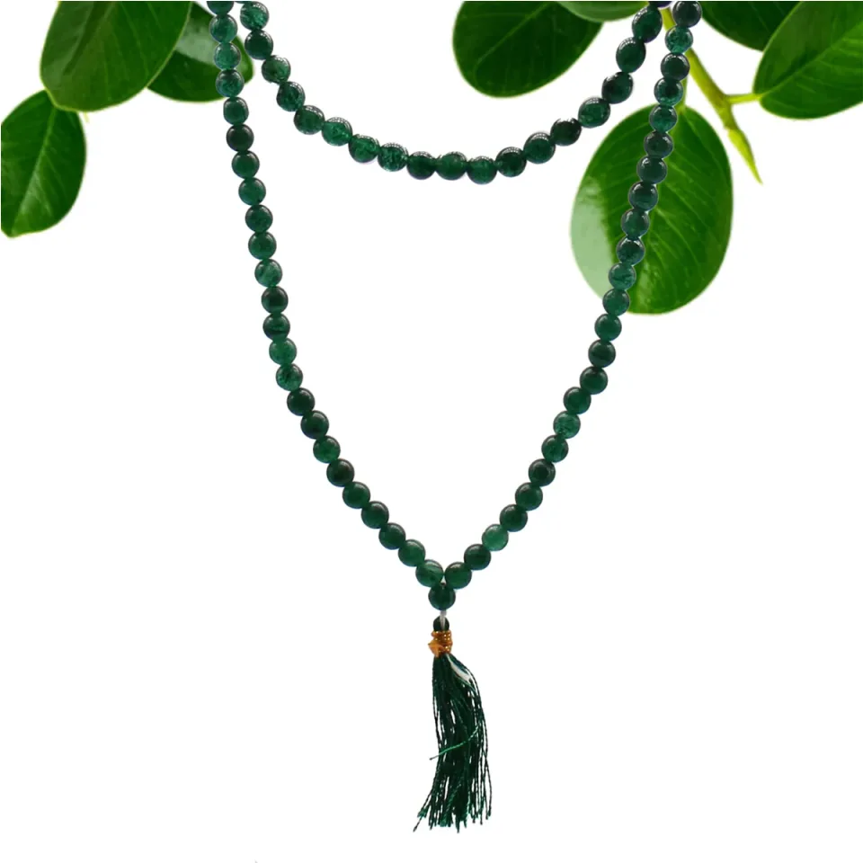 Malas de 108 perles en pierres naturelles : Jade