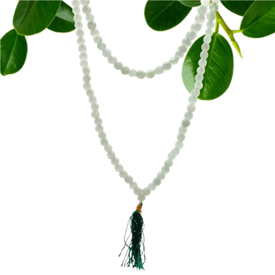 Malas de 108 perles en pierres naturelles : Aventurine verte