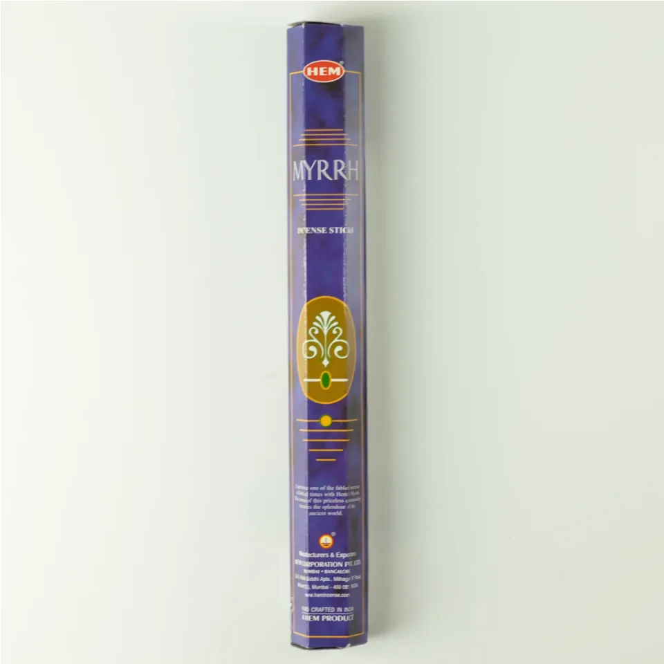 Encens hexagonaux HEM, collections : Collection résines et porte-cendres (pack de 6)