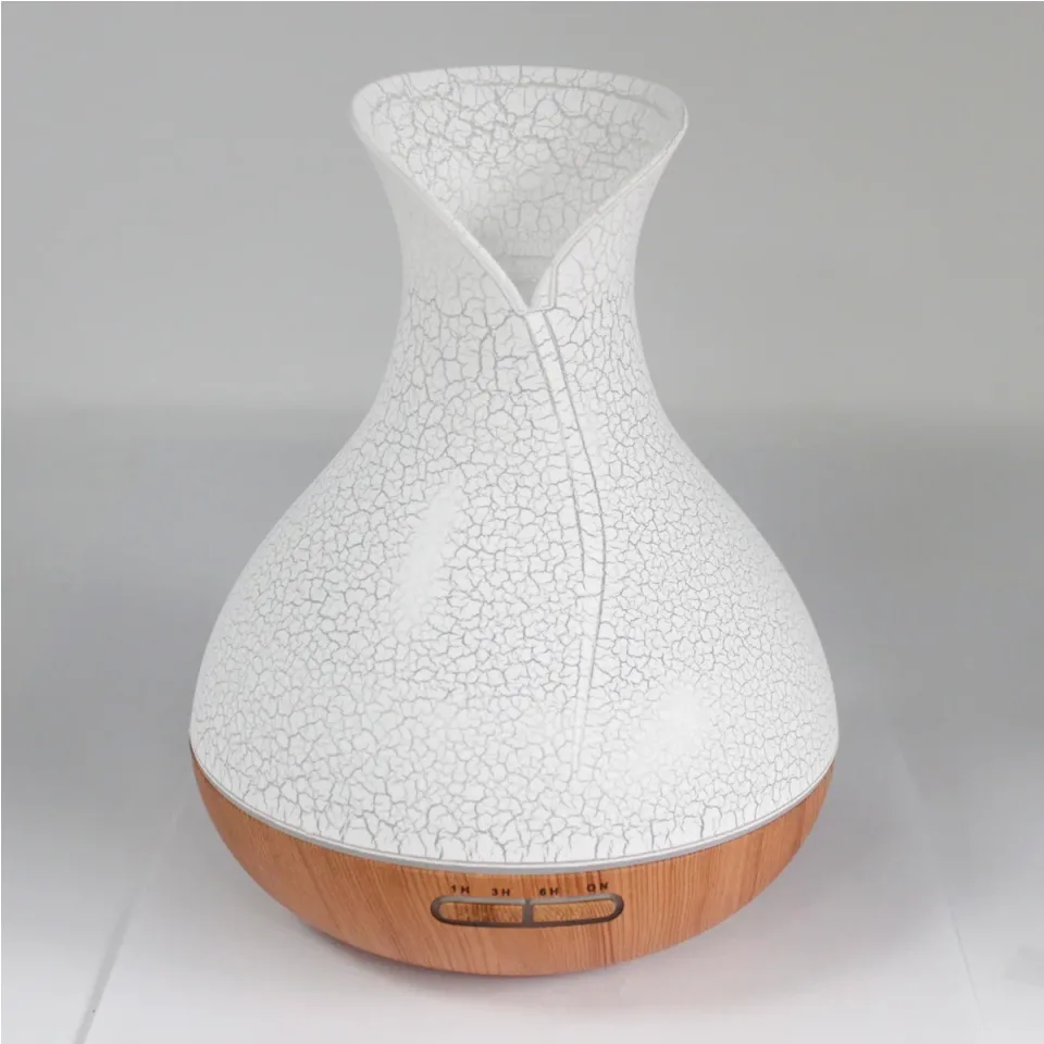 Atomiseur Palma, effet coquillage, USB, lumière colorée et minuteur : Modèle unique