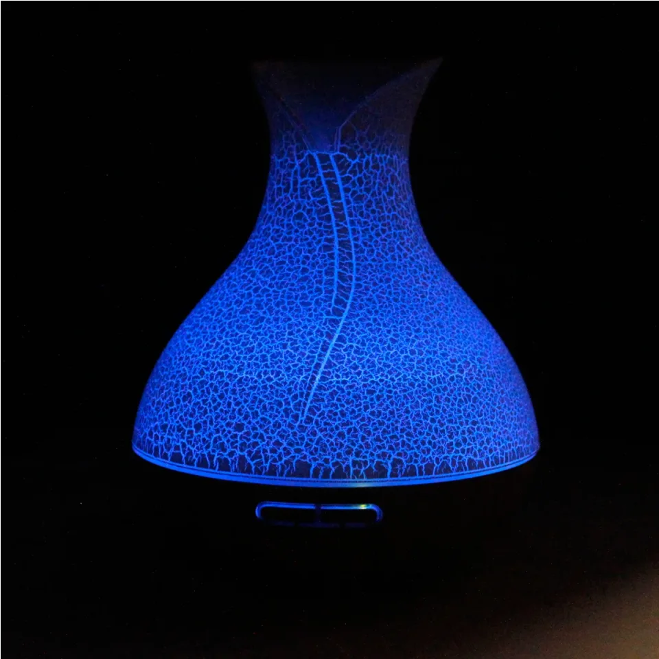 Atomiseur Palma, effet coquillage, USB, lumière colorée et minuteur : Modèle unique