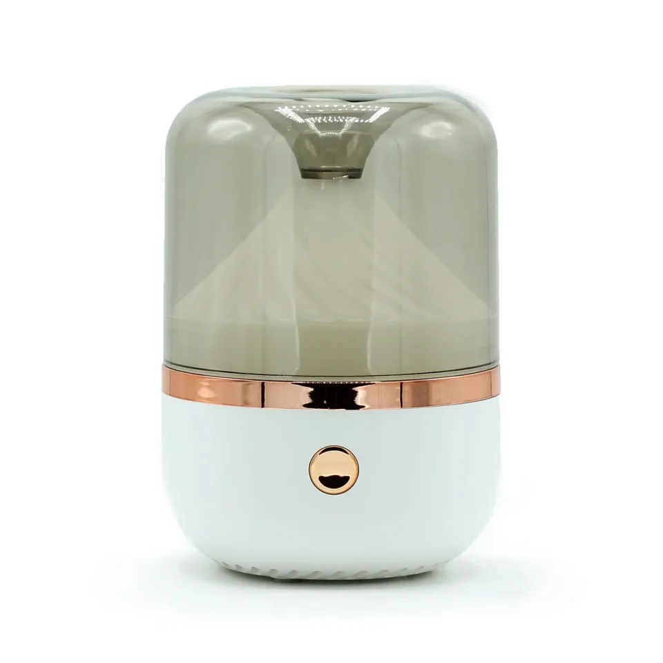 Diffuseur Urbain blanc et bronze, USB, lumière colorée : Modèle unique