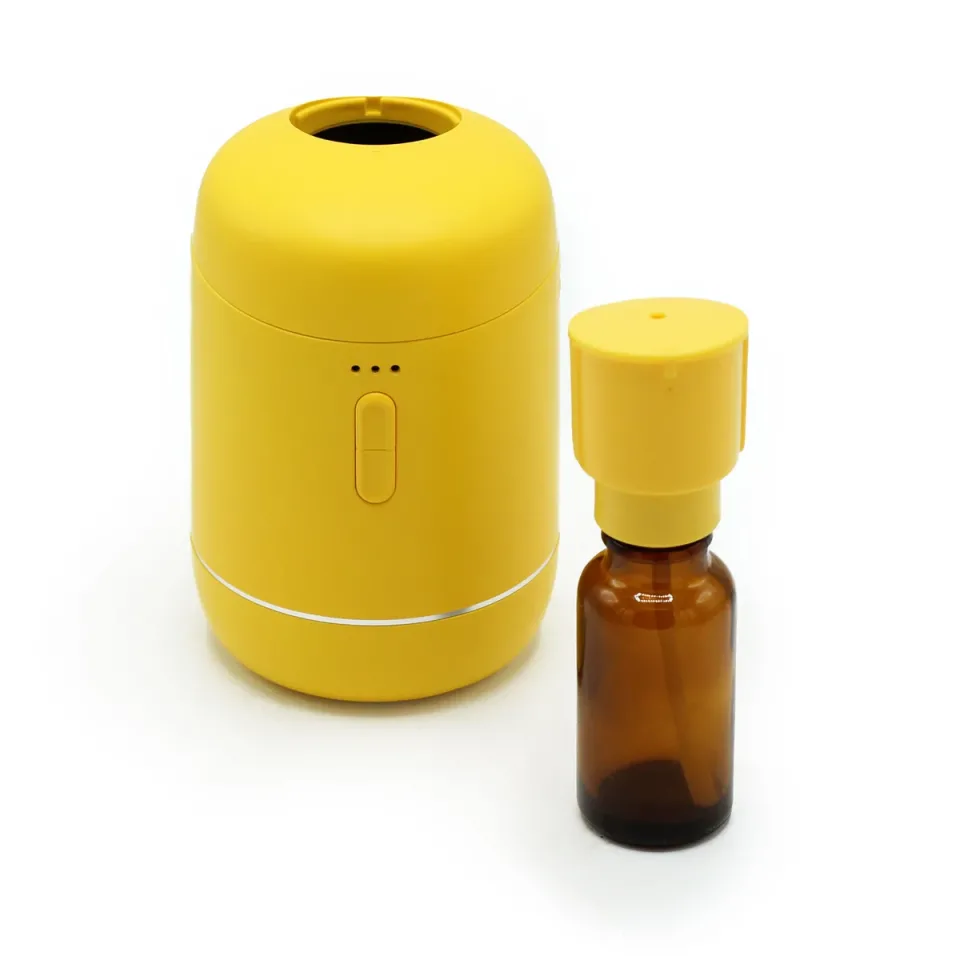 Nébuliseur d'huiles sans eau, simple, jaune, USB-C : Modèle unique