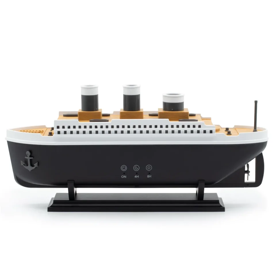Diffuseur bateau, effet de bouffées, lumière colorée à LED : Modèle unique
