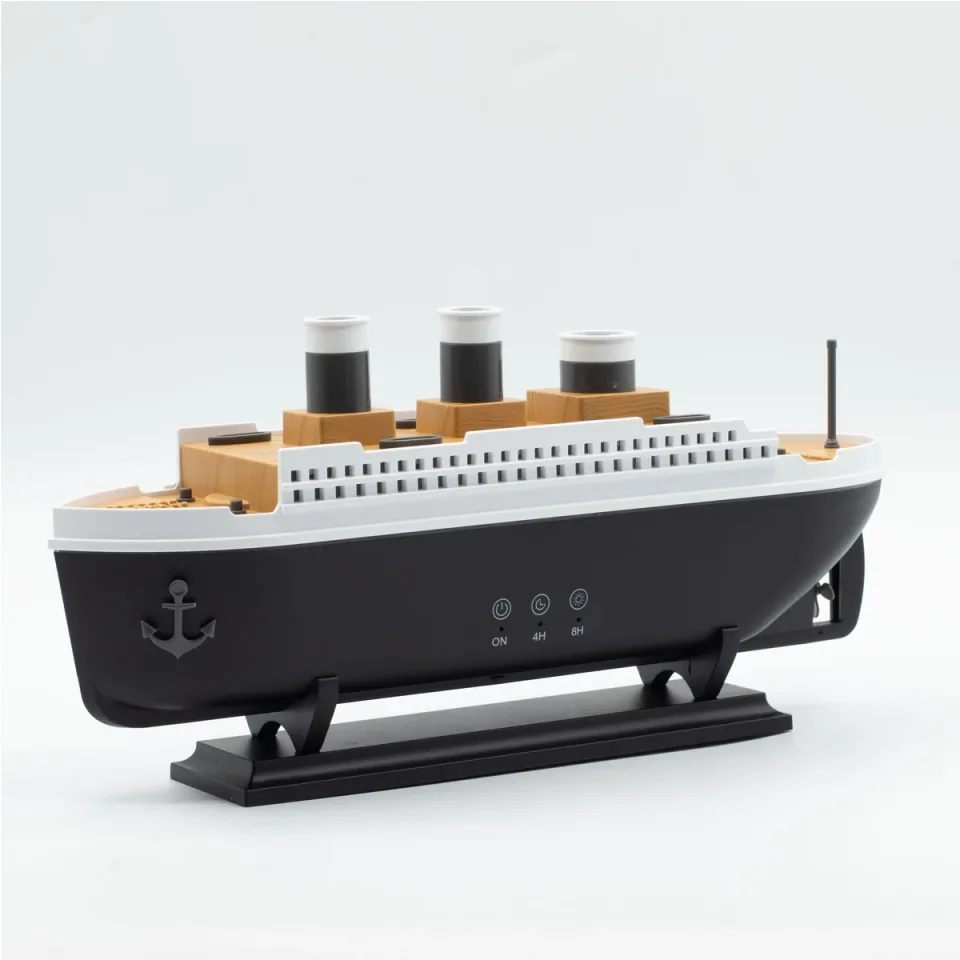 Diffuseur bateau, effet de bouffées, lumière colorée à LED : Modèle unique