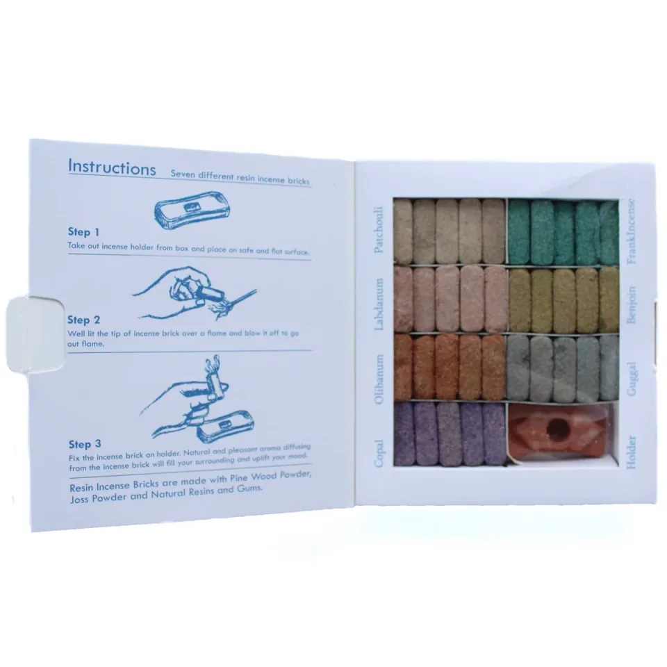 Coffret d'encens, Coffret Far West : Modèle unique
