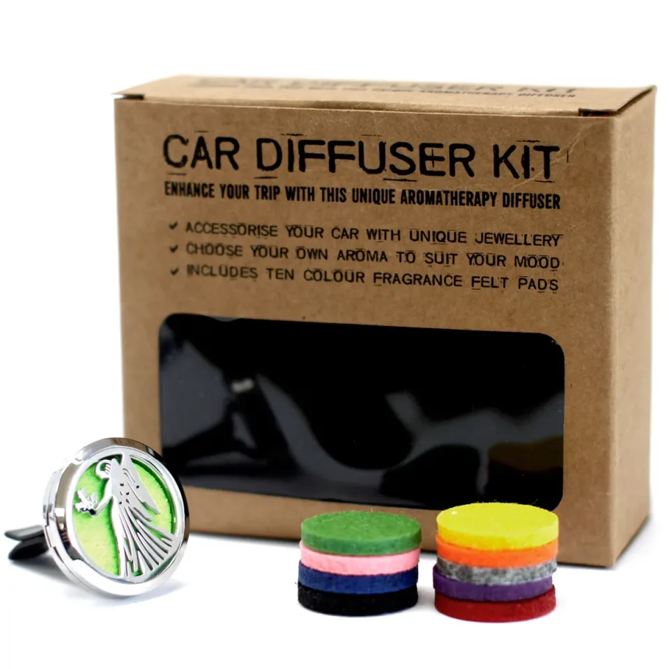 Diffuseur d'huiles essentielles pour voiture, Ange gardien : Modèle unique