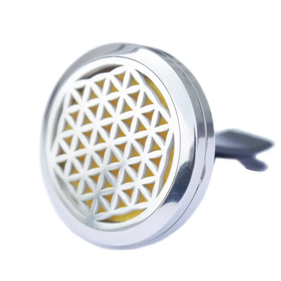 Diffuseur d'huiles essentielles pour voiture, Fleur de vie : Modèle unique