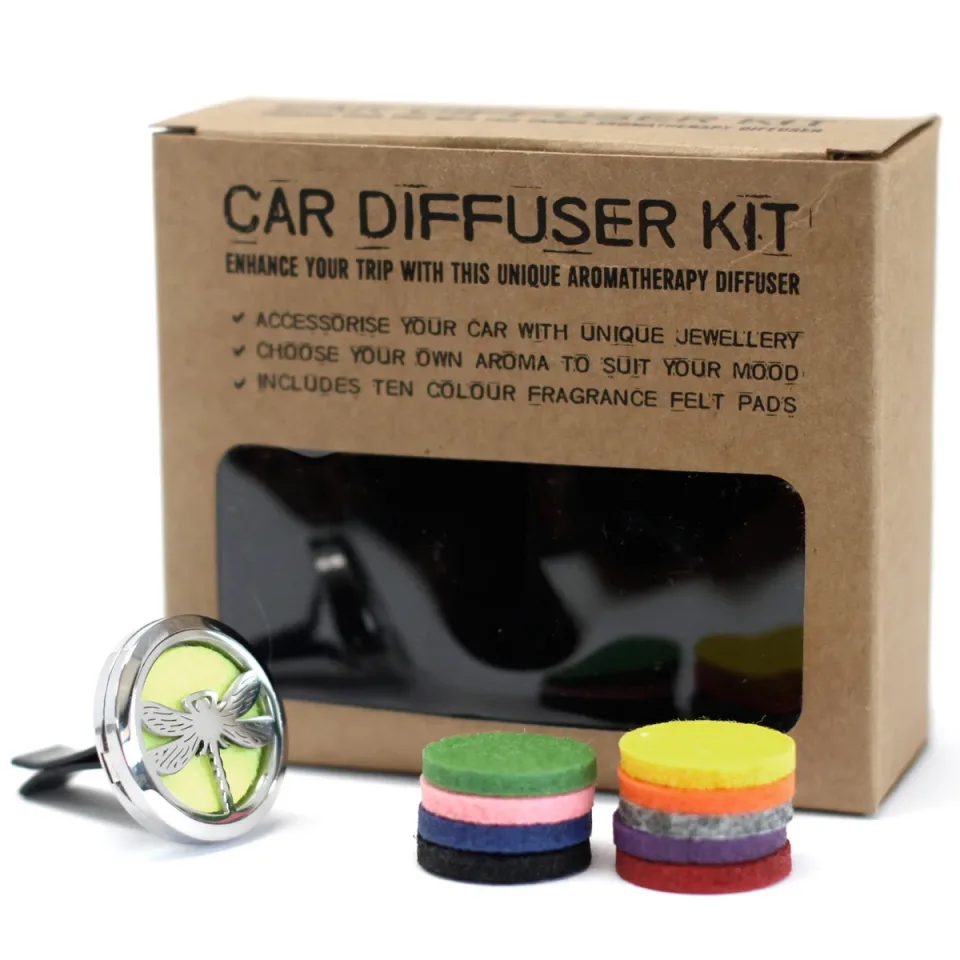 Diffuseur d'huiles essentielles pour voiture, Libellule : Modèle unique