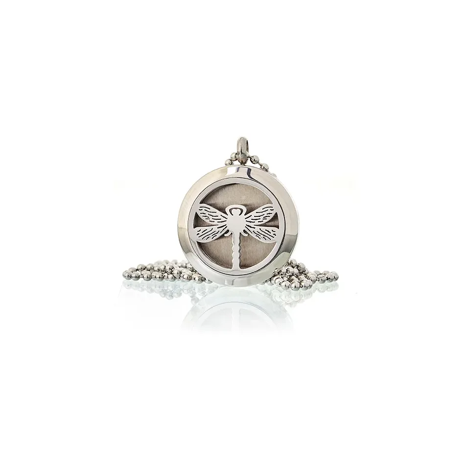 Diffuseur d'huiles essentielles, Collier libellule : Modèle unique