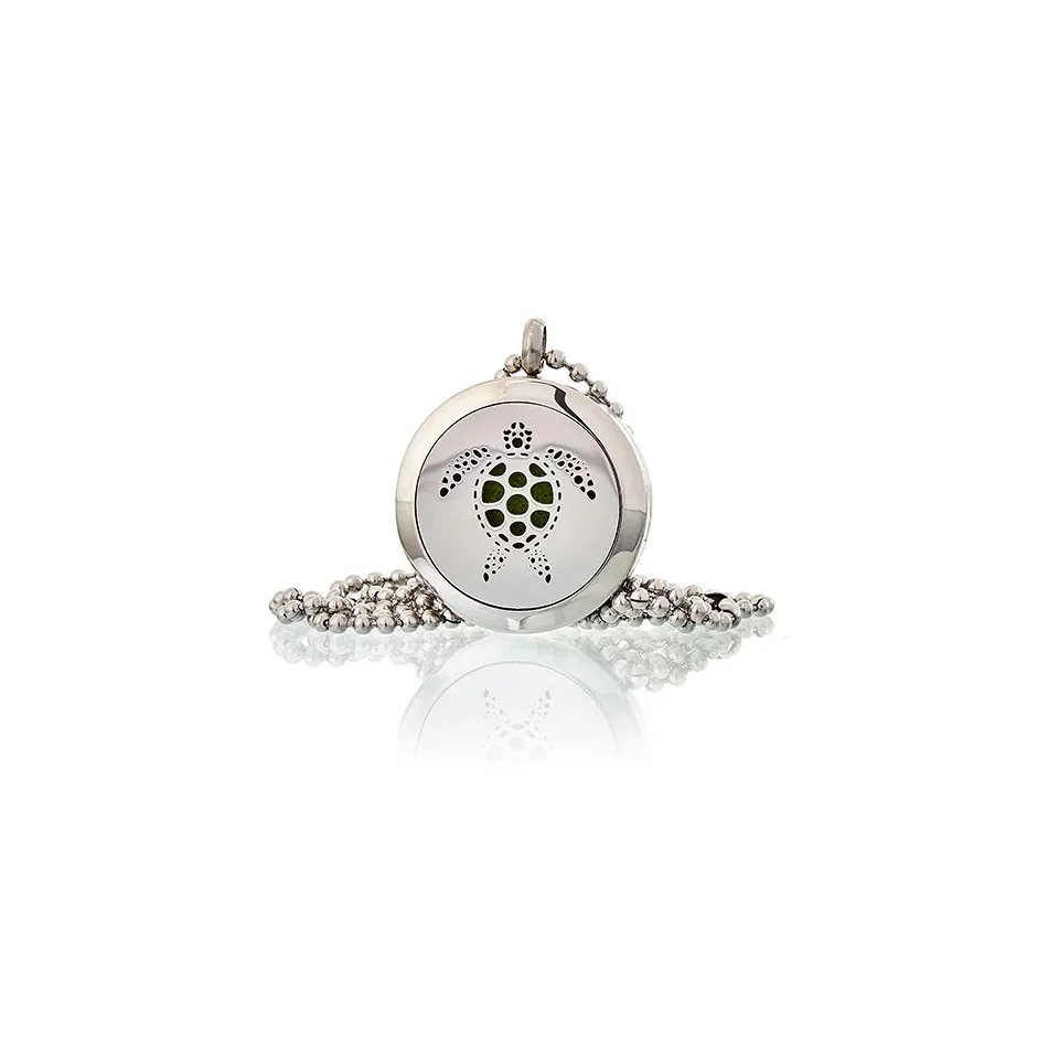 Diffuseur d'huiles essentielles, Collier tortue : Modèle unique