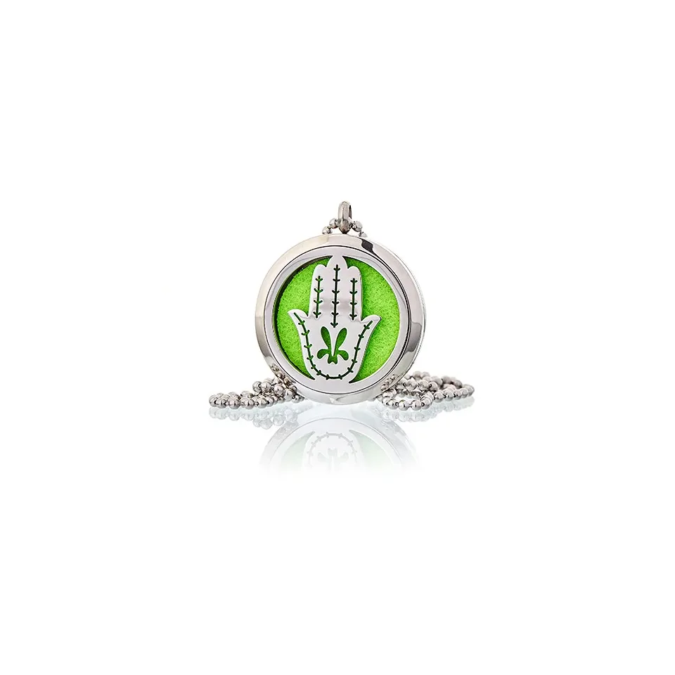 Diffuseur d'huiles essentielles, Collier main de Fatma : Modèle unique