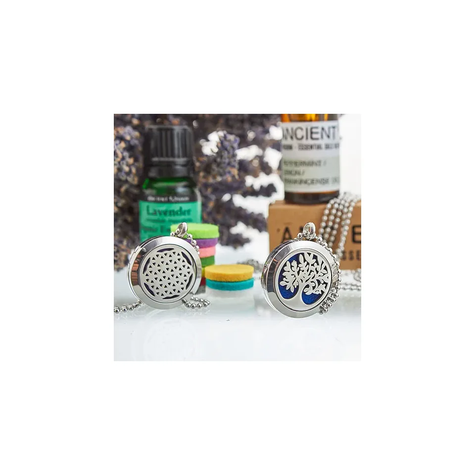 Diffuseur d'huiles essentielles, Bracelet chaîne arbre de vie : Modèle unique