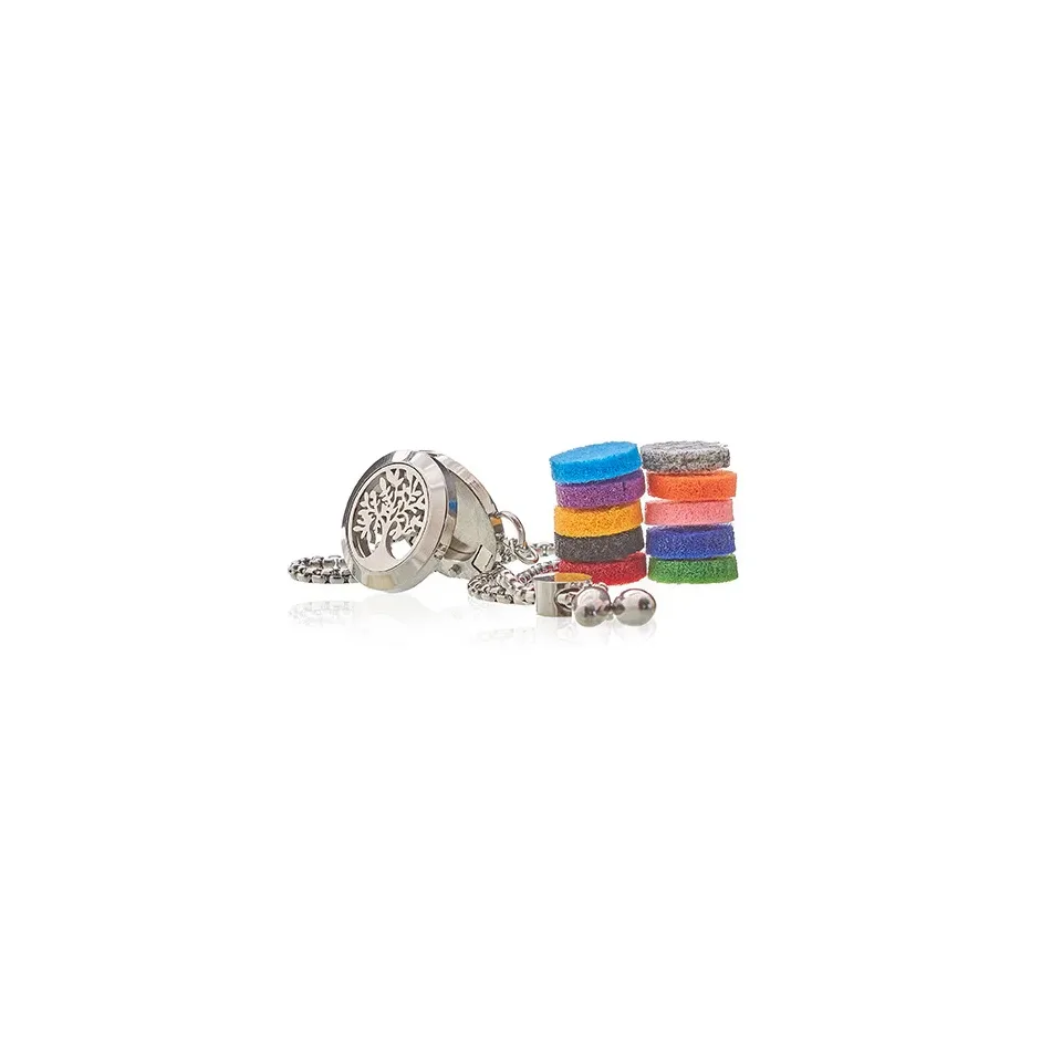 Diffuseur d'huiles essentielles, Bracelet chaîne arbre de vie : Modèle unique